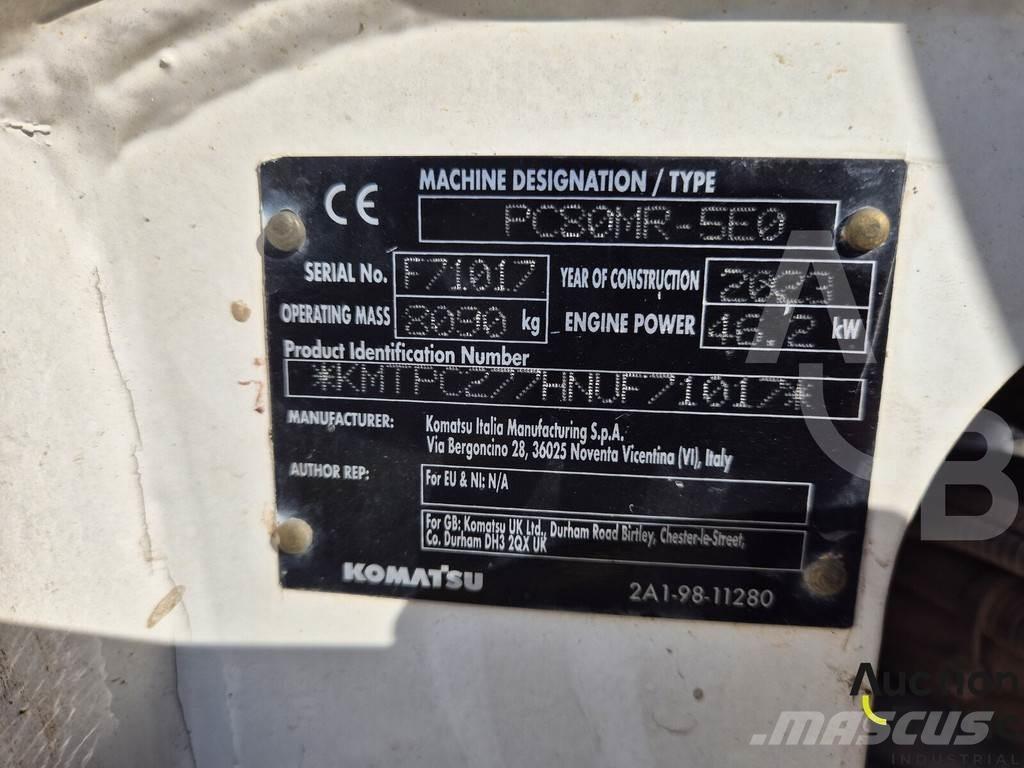 Komatsu PC80MR-3 Средни екскаватори 7т - 12т