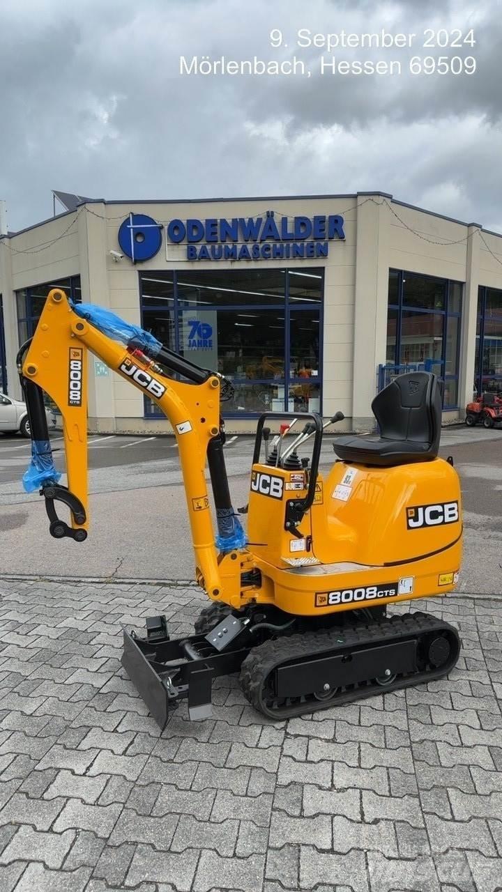 JCB 8008CTS Мини екскаватори < 7 т