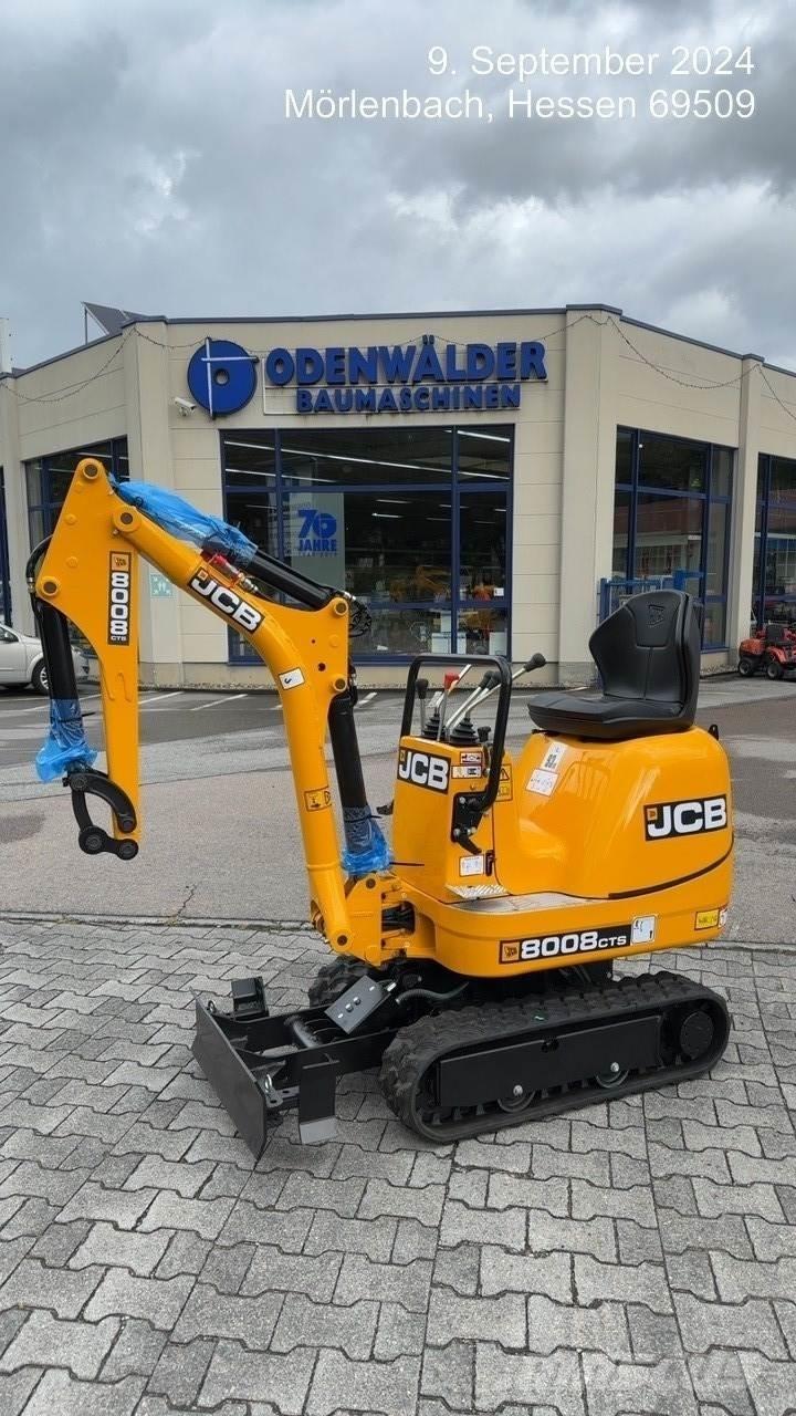 JCB 8008CTS Мини екскаватори < 7 т