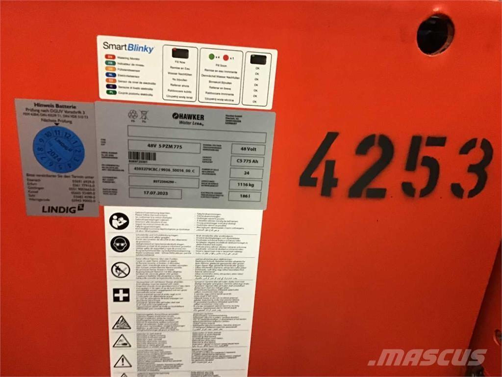 Linde EG16H Електрически вилични кари-повдигачи