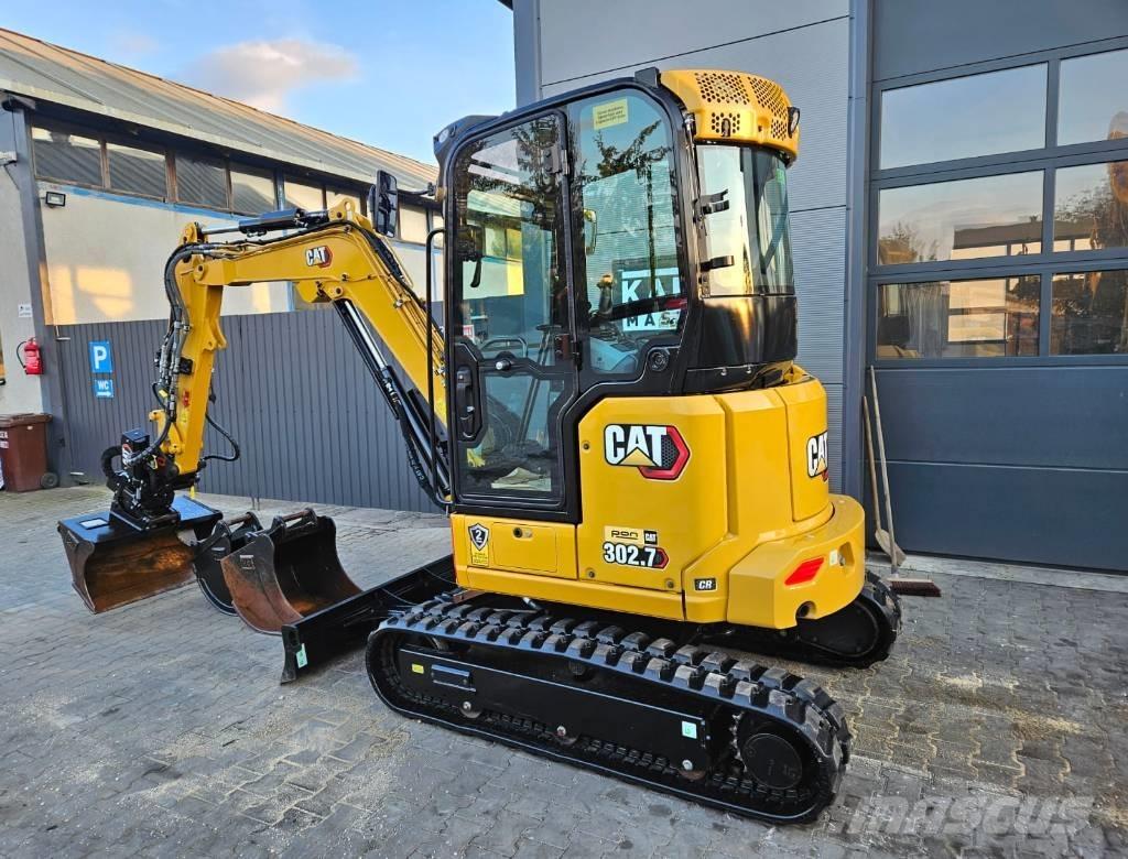CAT 302.7 CR Мини екскаватори < 7 т