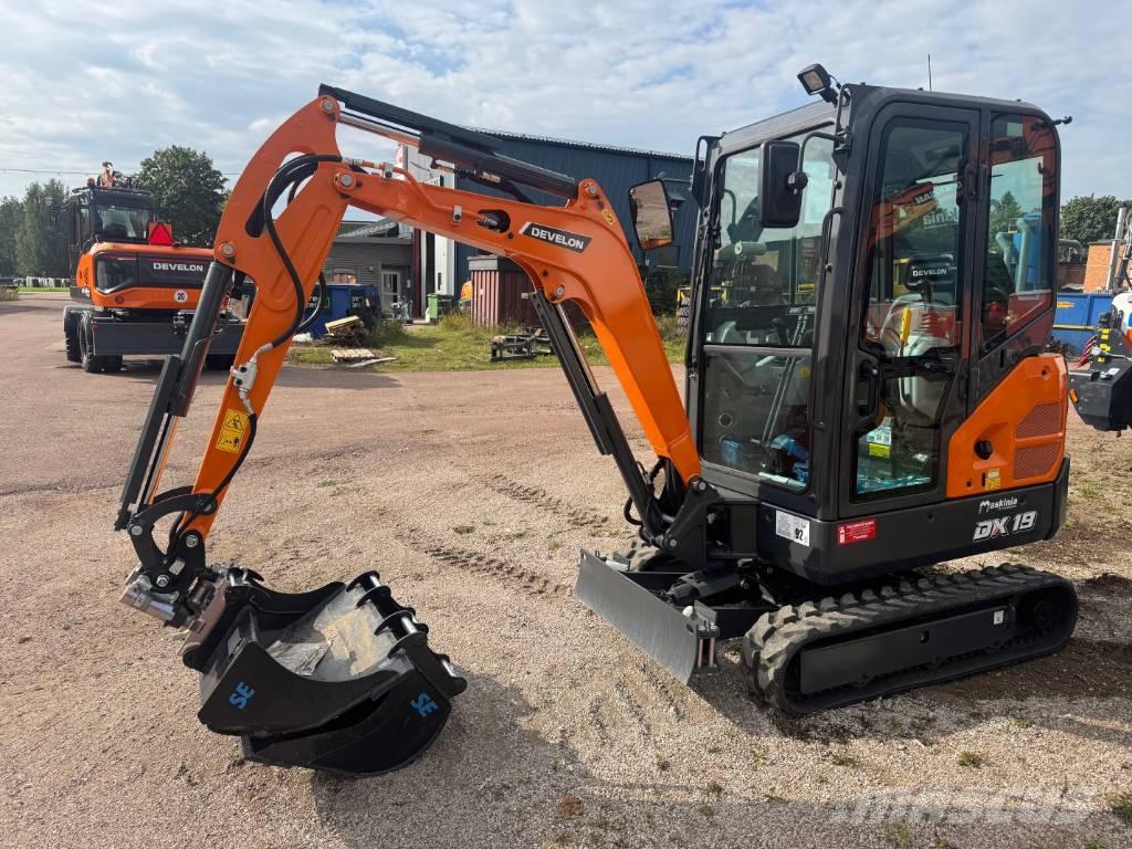 Develon DX 19-7 Мини екскаватори < 7 т
