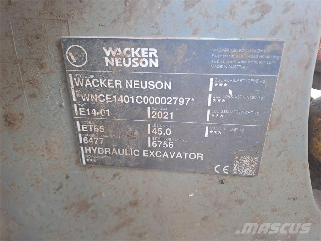 Wacker Neuson ET65 Верижен екскаватор