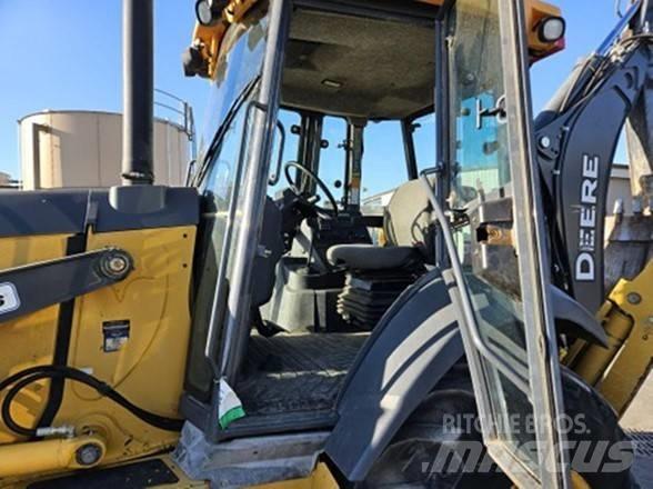 John Deere 410L Товарач със заден ексватор