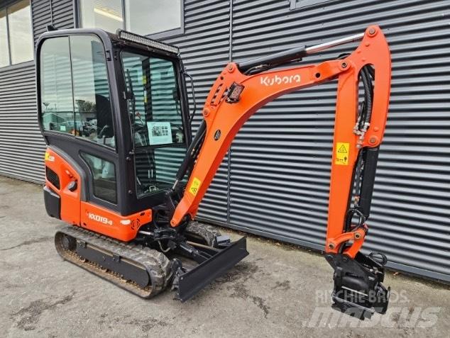 Kubota kx019-4 Мини екскаватори < 7 т