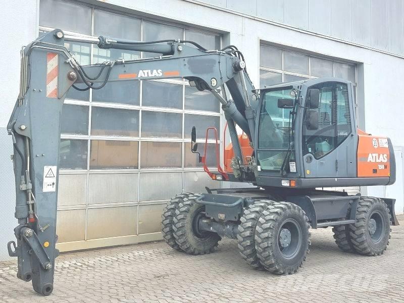 Atlas 150 W Колесни екскаватори