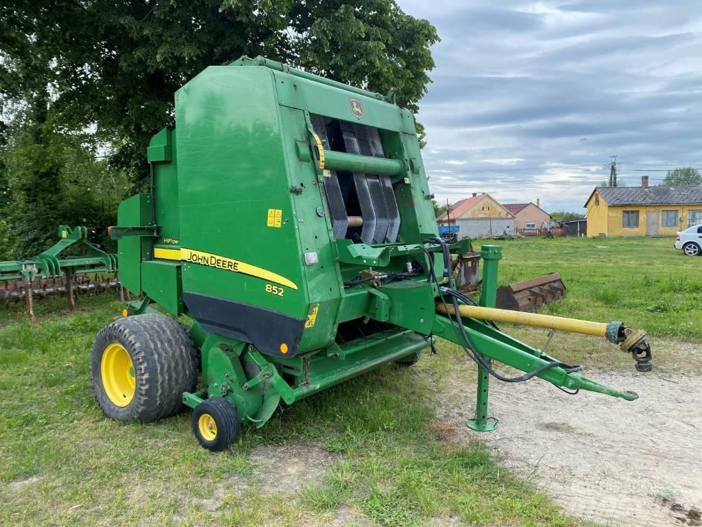 John Deere 852 Сламопреси за кръгли бали

