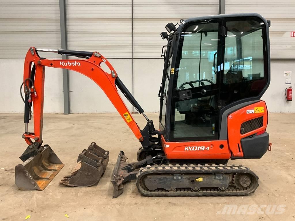 Kubota KX 019-4 Мини екскаватори < 7 т