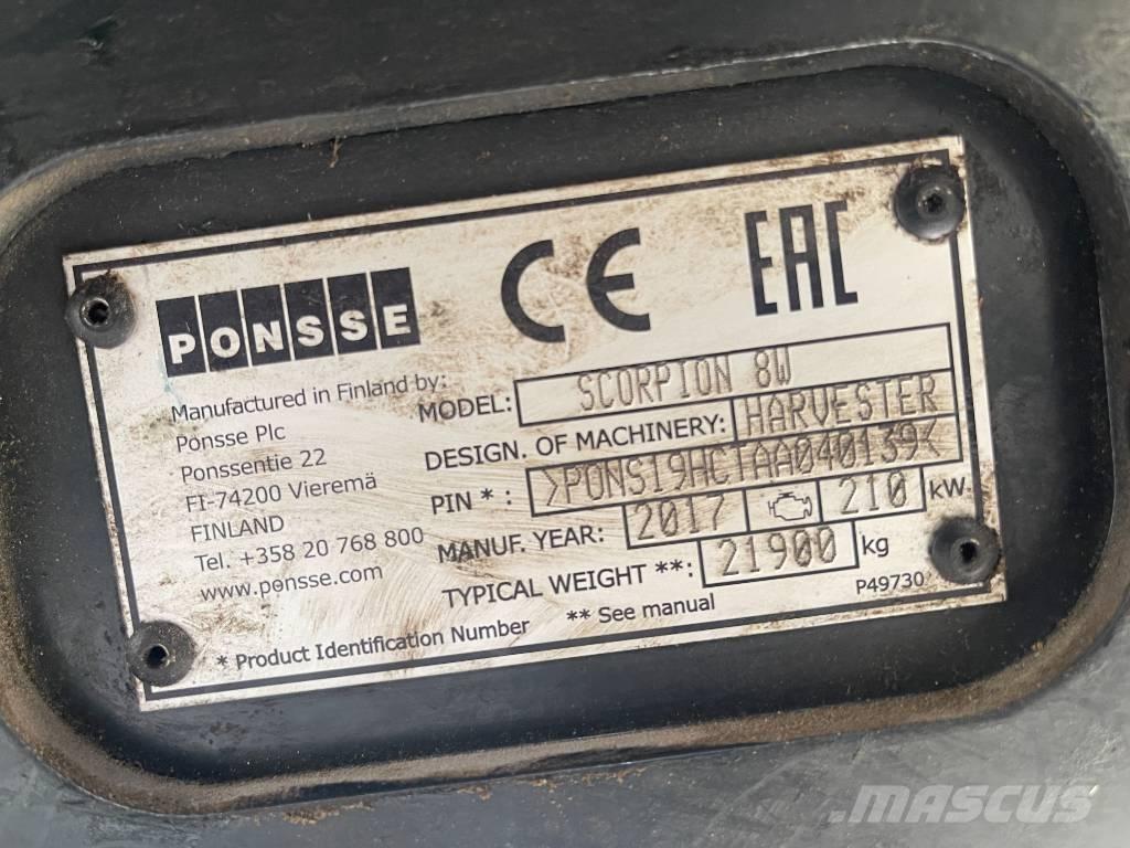Ponsse Scorpion Харвестери