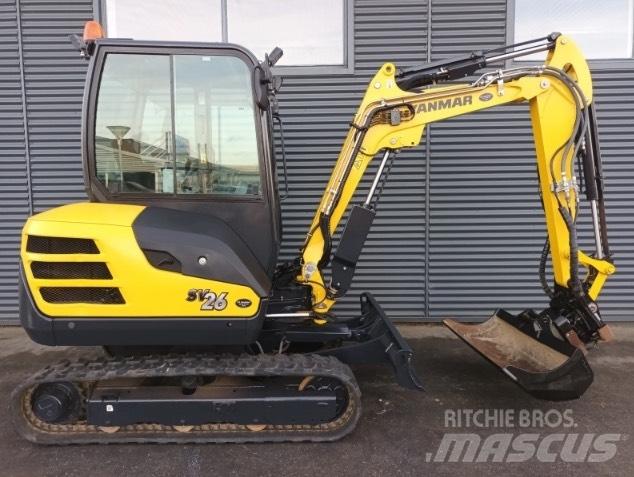 Yanmar SV 26 Мини екскаватори < 7 т