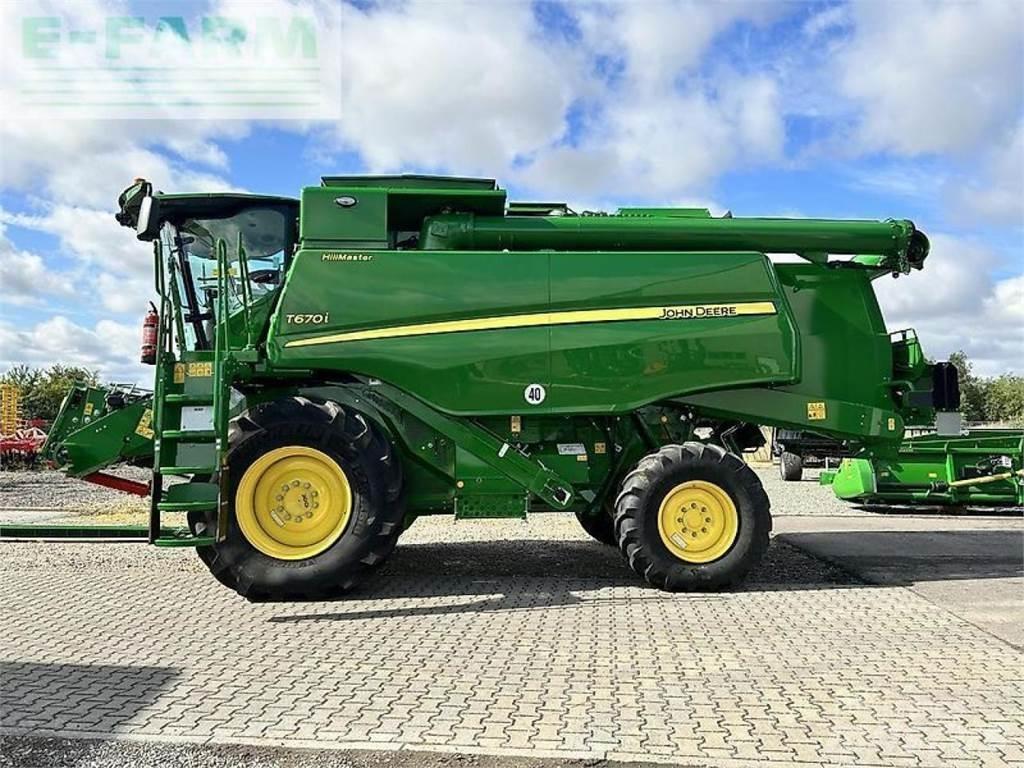 John Deere t670 hm Комбайни