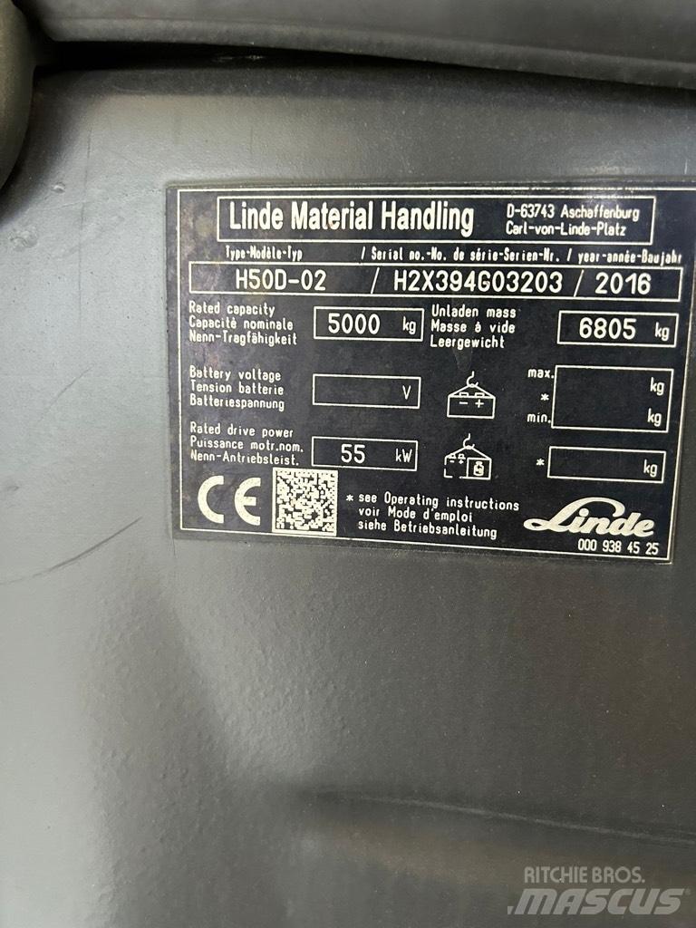 Linde H50D-02 EVO Дизелови камиони