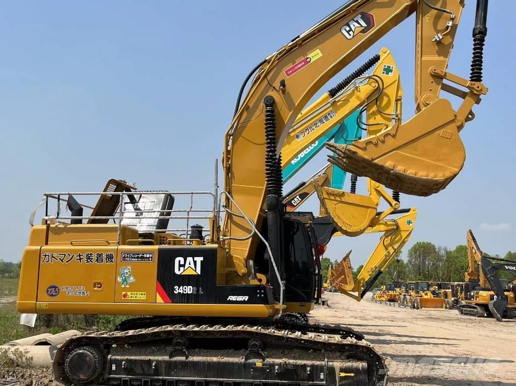 CAT 349D Верижен екскаватор