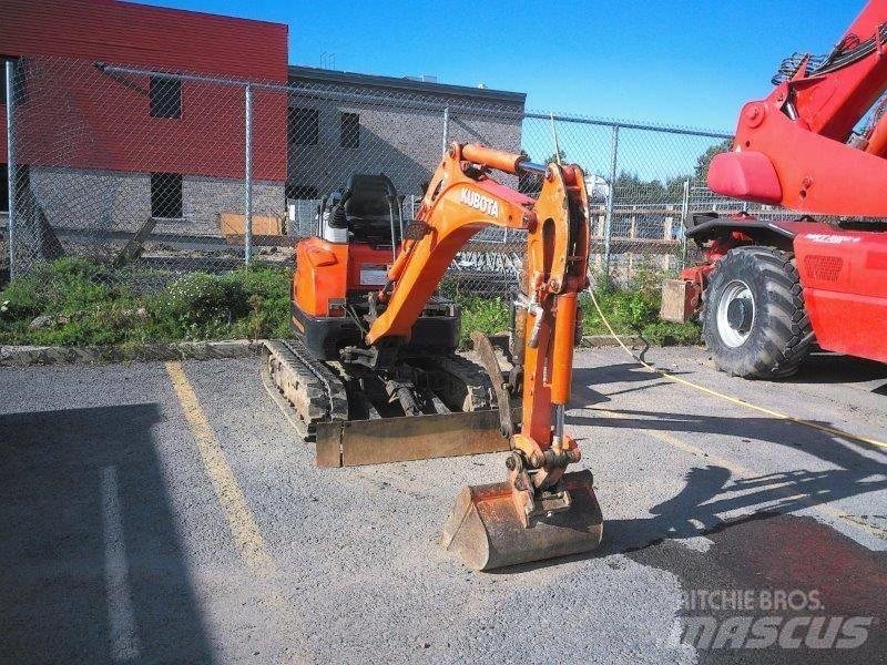 Kubota U 17 Мини екскаватори < 7 т