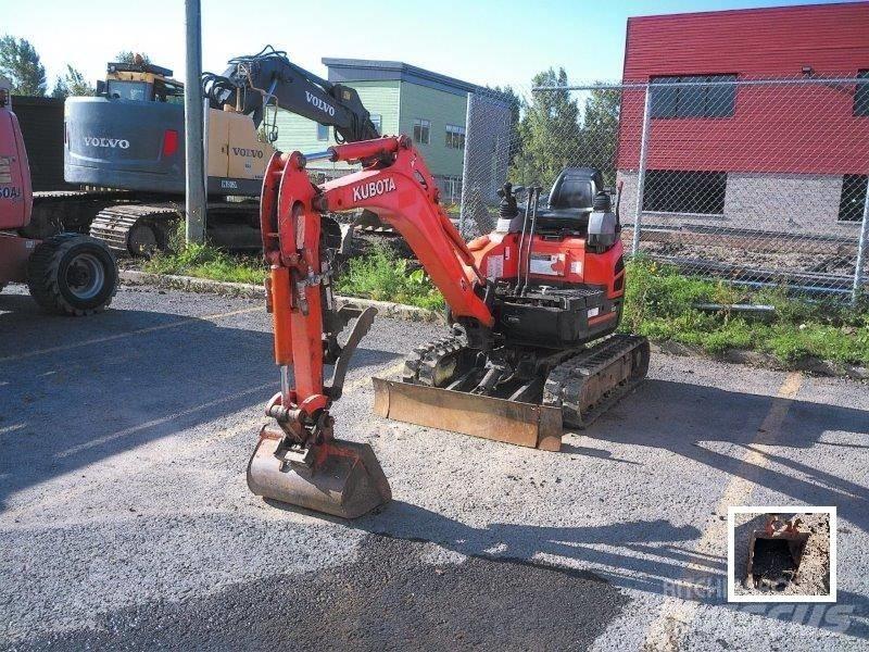 Kubota U 17 Мини екскаватори < 7 т