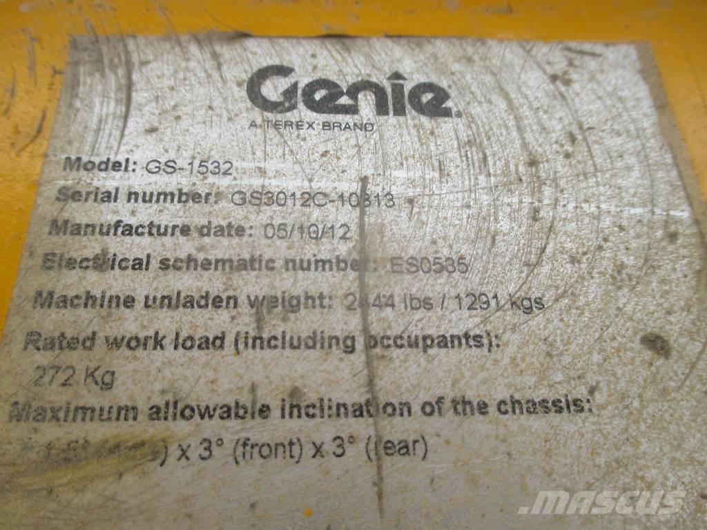 Genie GS 1532 Ножични работни платформи