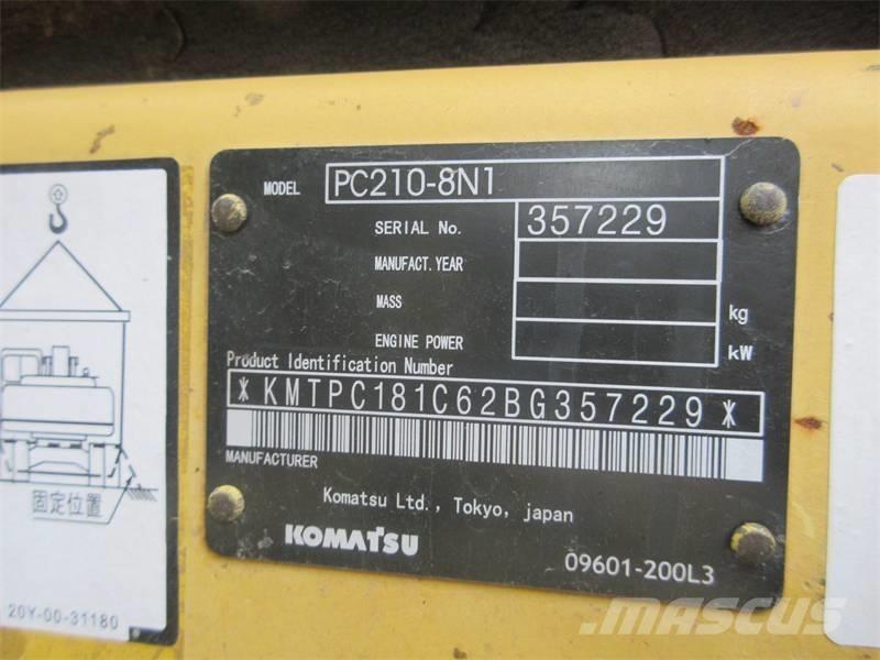 Komatsu PC 210 LC-8 Верижен екскаватор