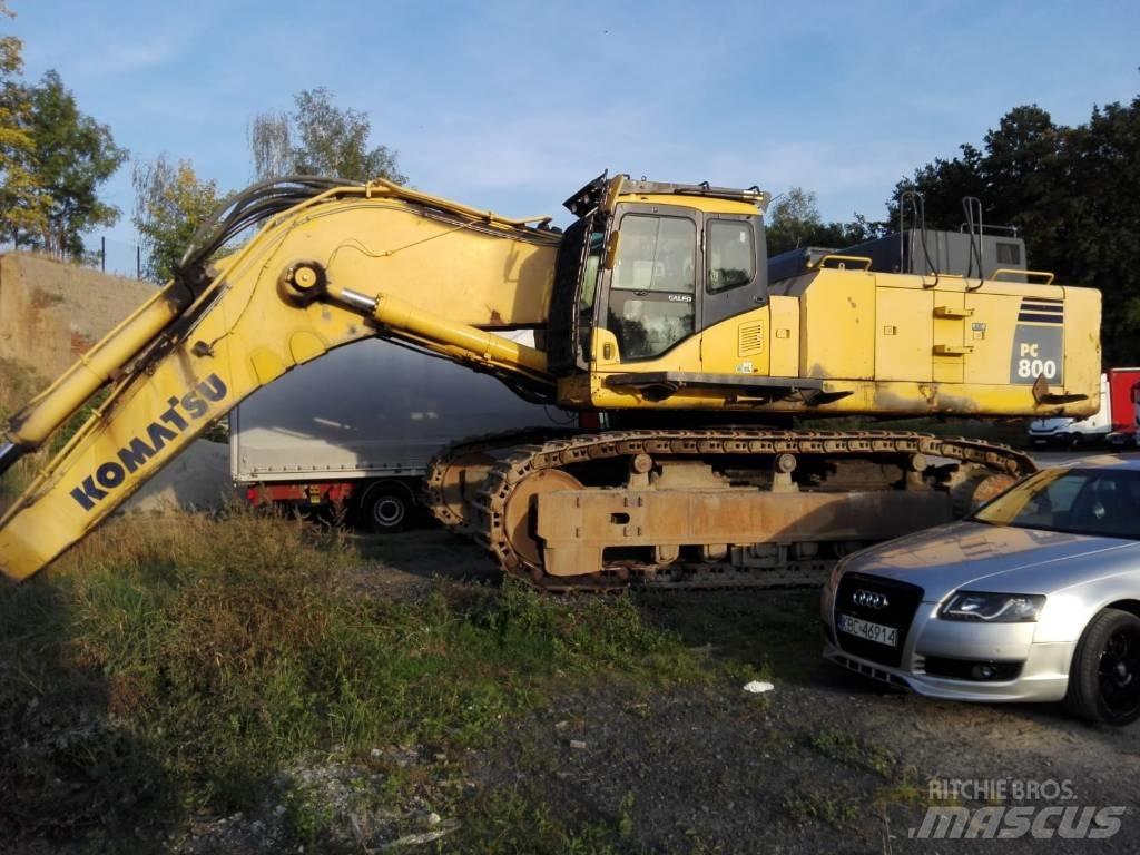 Komatsu PC800-8 Верижен екскаватор