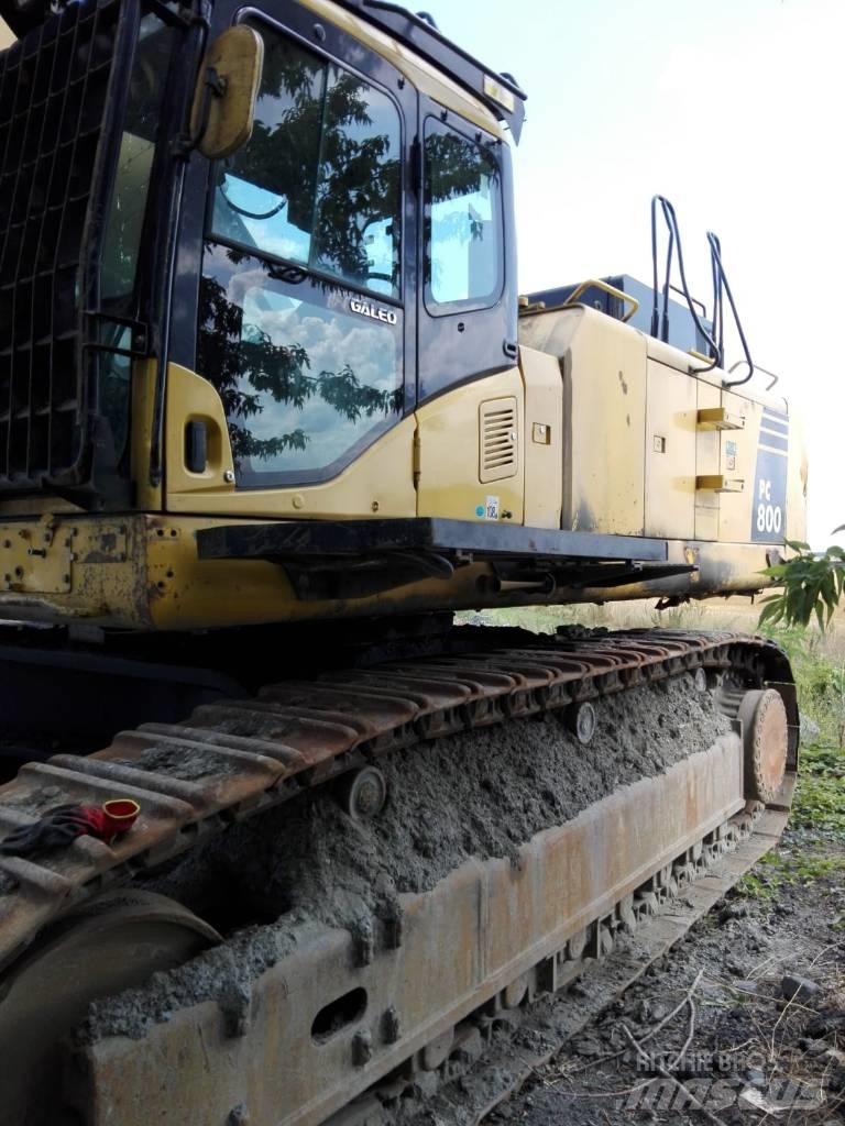 Komatsu PC800-8 Верижен екскаватор