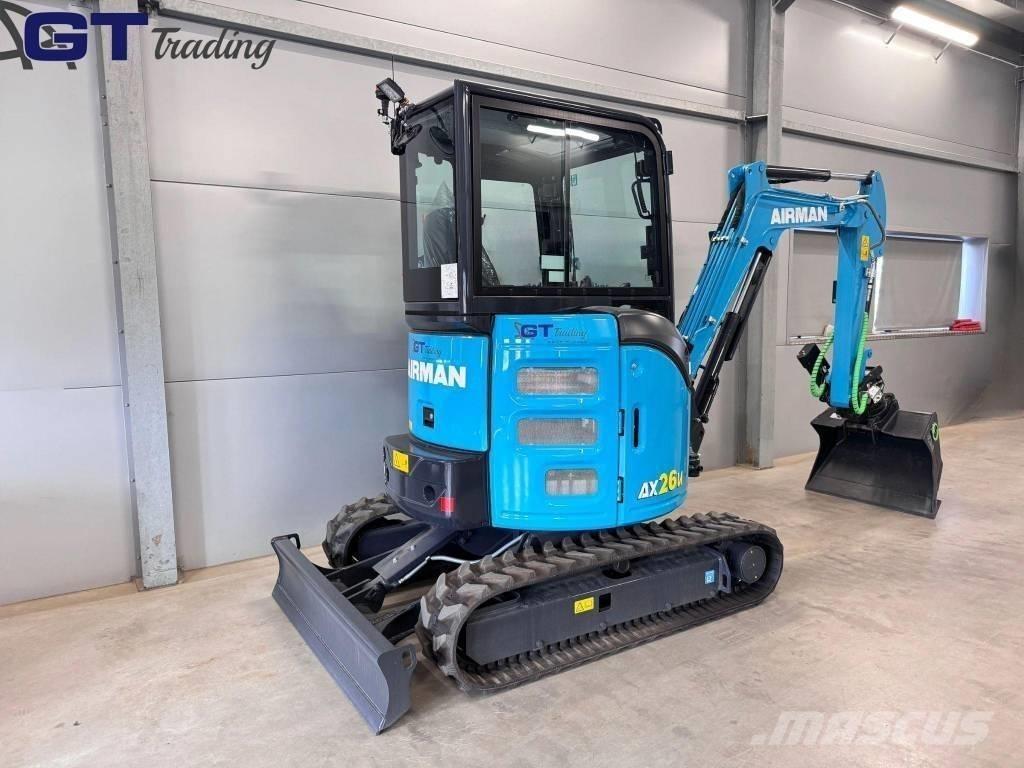 Airman AX 26 U-7 Мини екскаватори < 7 т