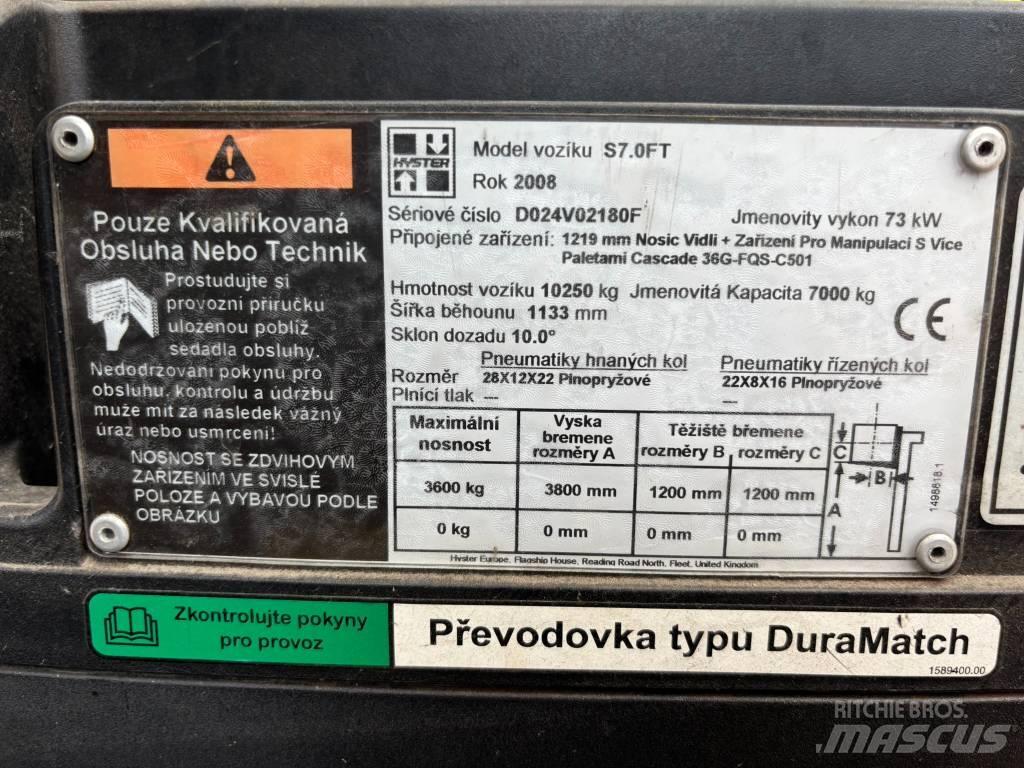 Hyster S 70 FT Камиони с АГУ