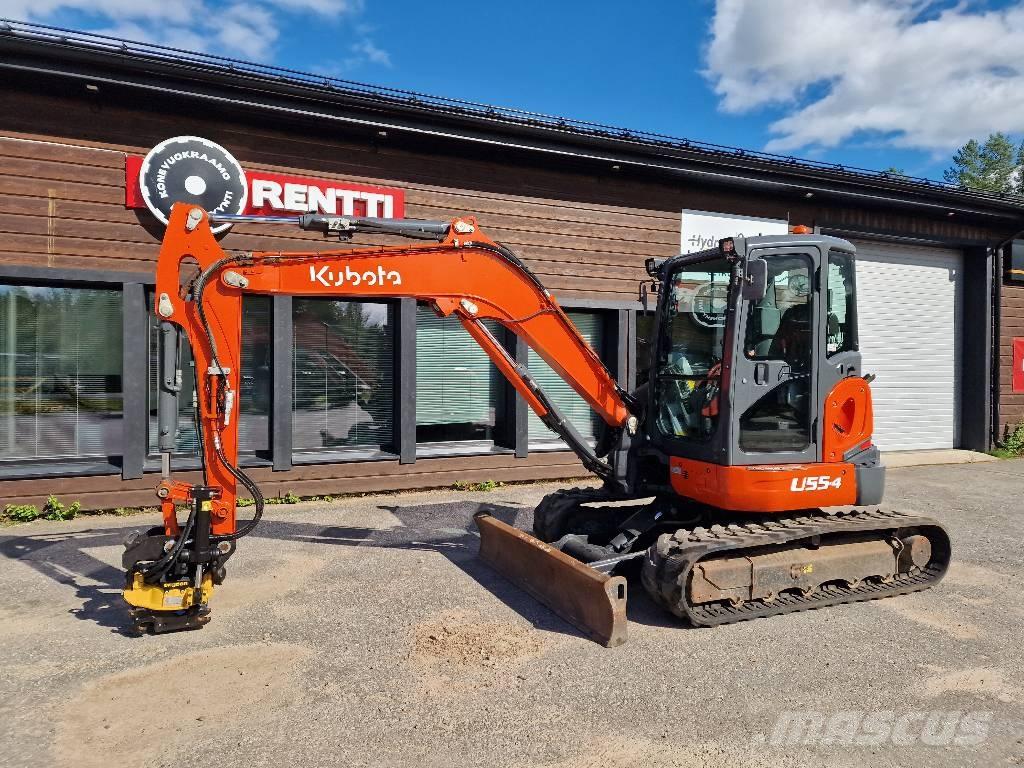 Kubota U 55-4 Мини екскаватори < 7 т