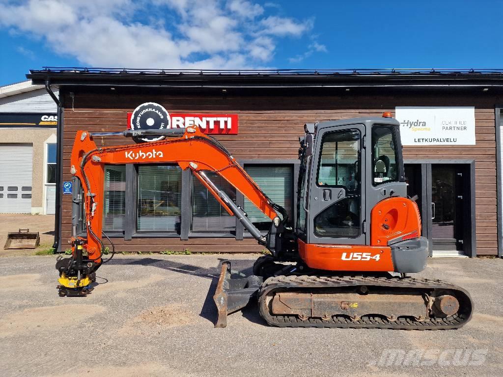 Kubota U 55-4 Мини екскаватори < 7 т