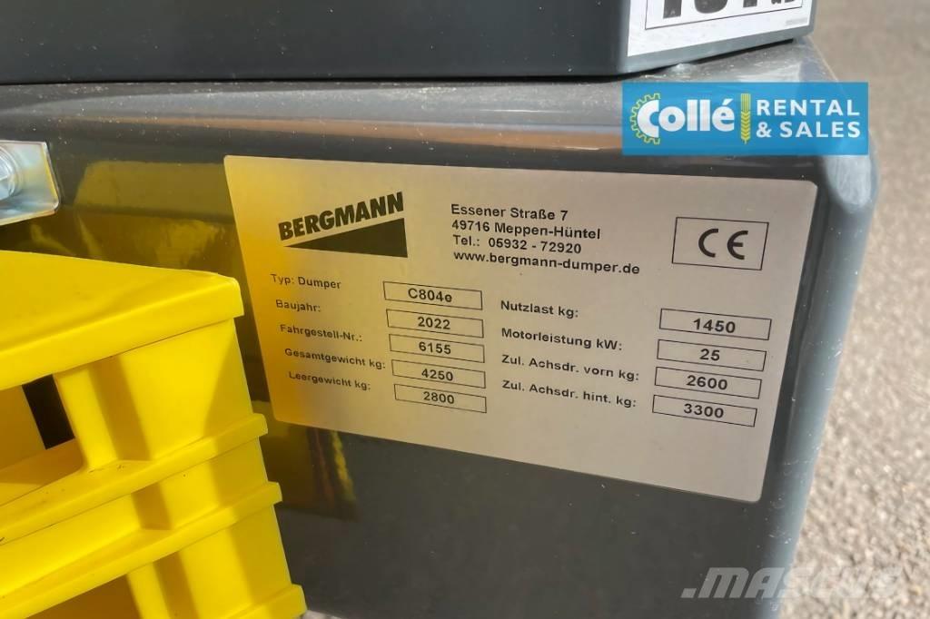 Bergmann C804e | 2022 Странични самосвали