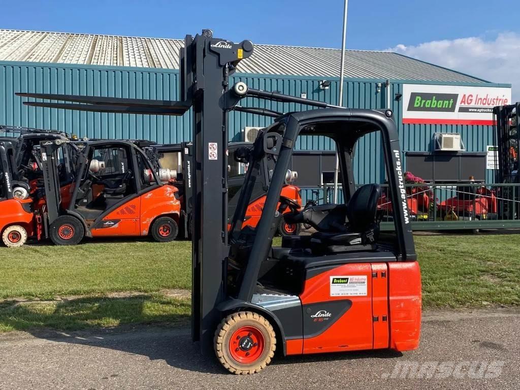 Linde E16C-02 Електрически вилични кари-повдигачи