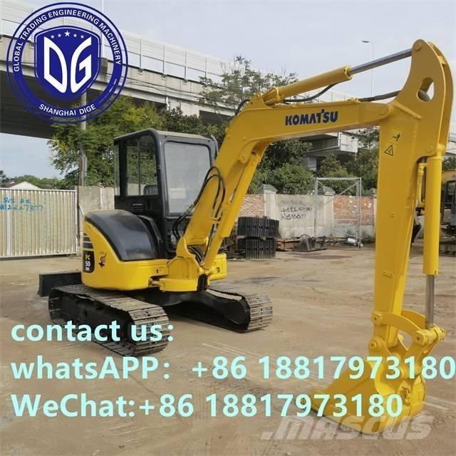 Komatsu PC 50 MR Мини екскаватори < 7 т