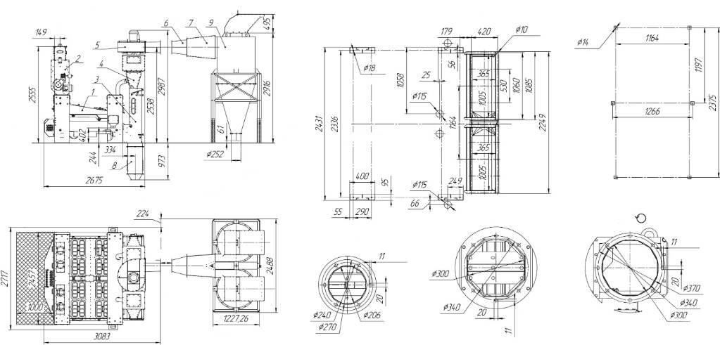  EL GRAIN SVR-30/2 Оборудване за почистване на зърно
