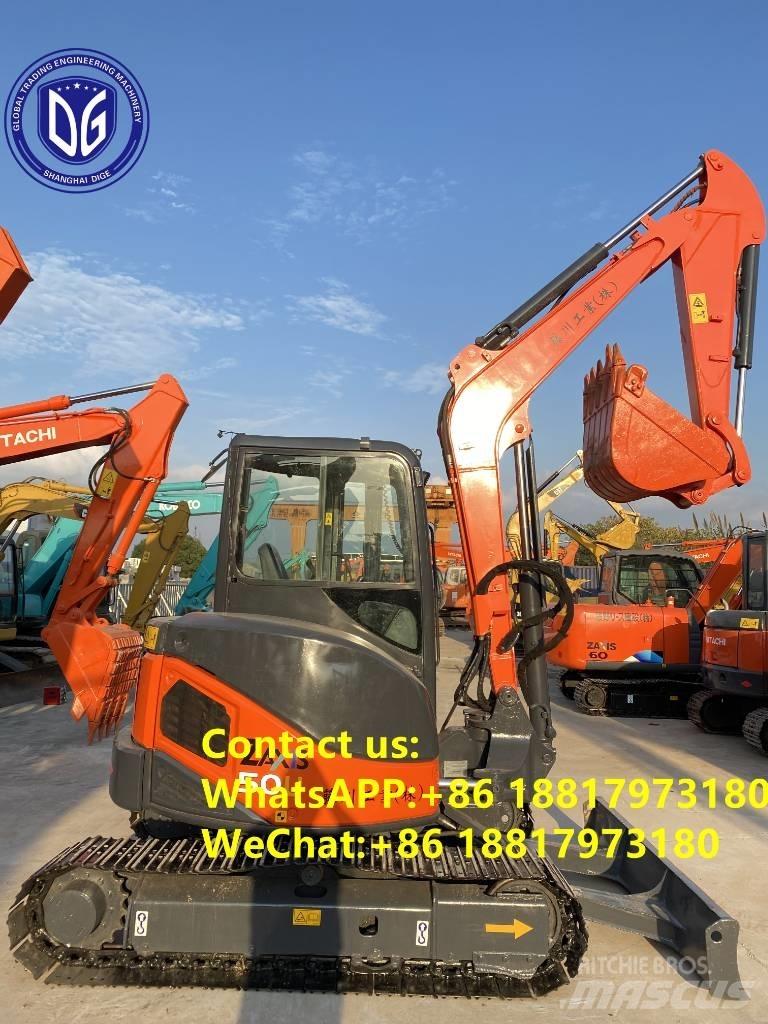 Hitachi ZX 50 U Мини екскаватори < 7 т