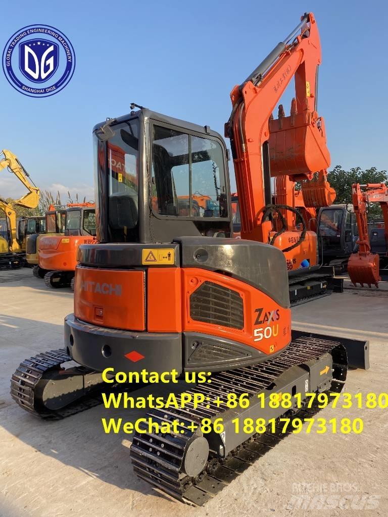Hitachi ZX 50 U Мини екскаватори < 7 т