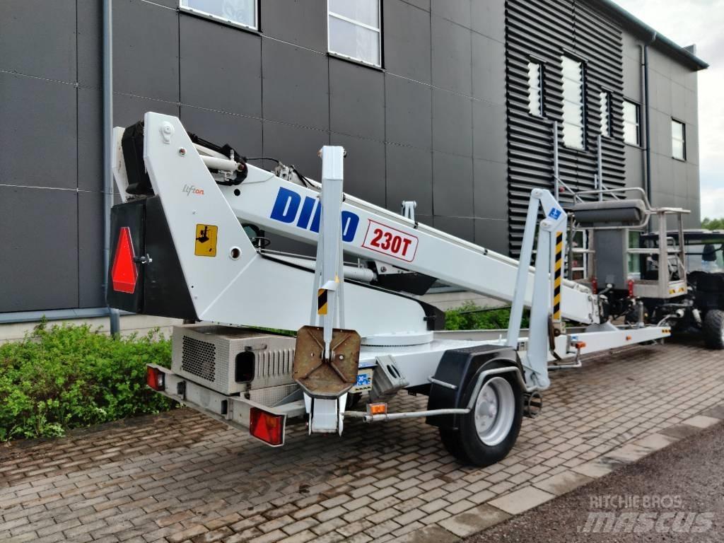 Dino 230 T Skylift Моторизирани платформи с ремарке