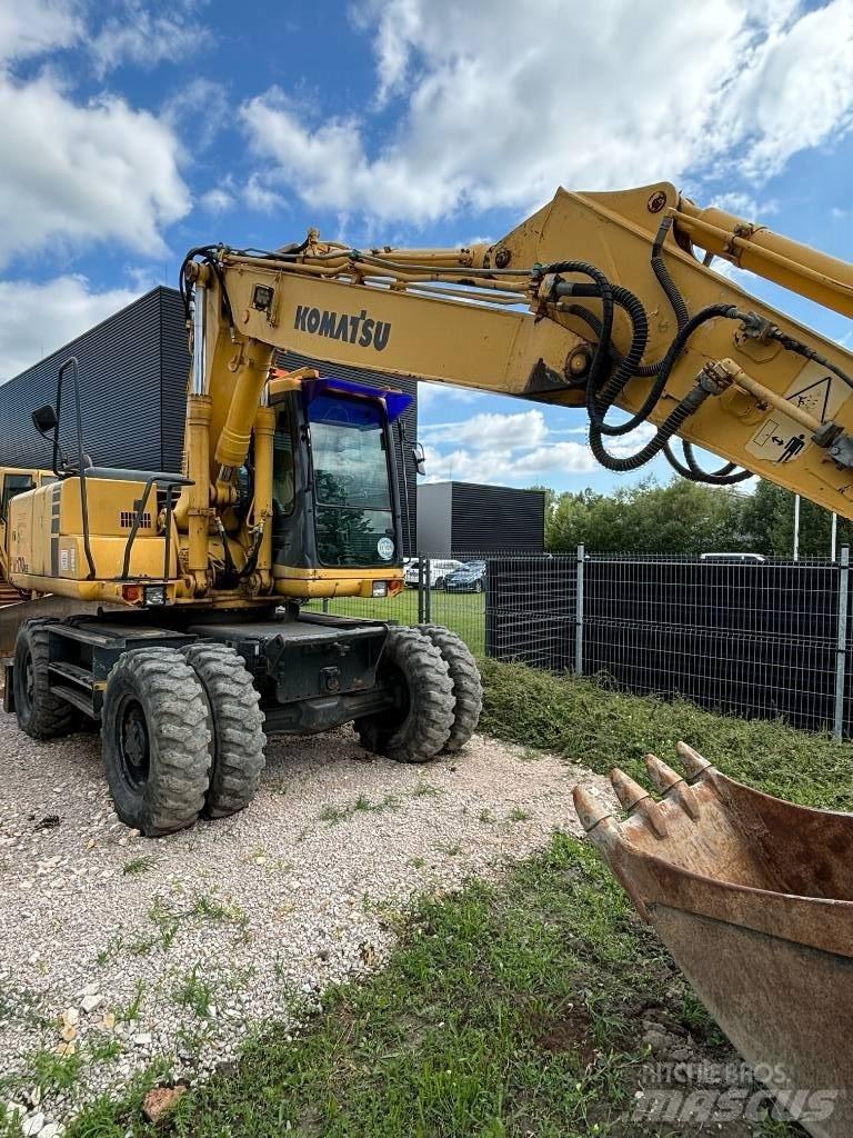 Komatsu PW 170 ES-6K Колесни екскаватори