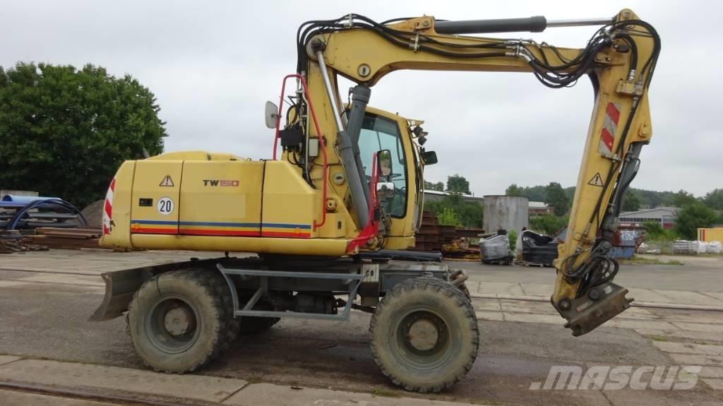 Terex TW 150 Колесни екскаватори