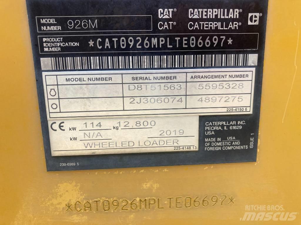 CAT 926M Колесни товарачи