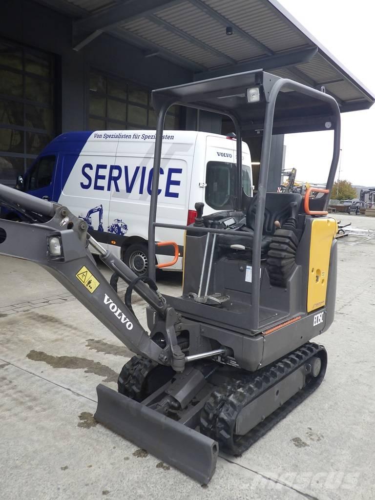 Volvo EC 15 C Мини екскаватори < 7 т