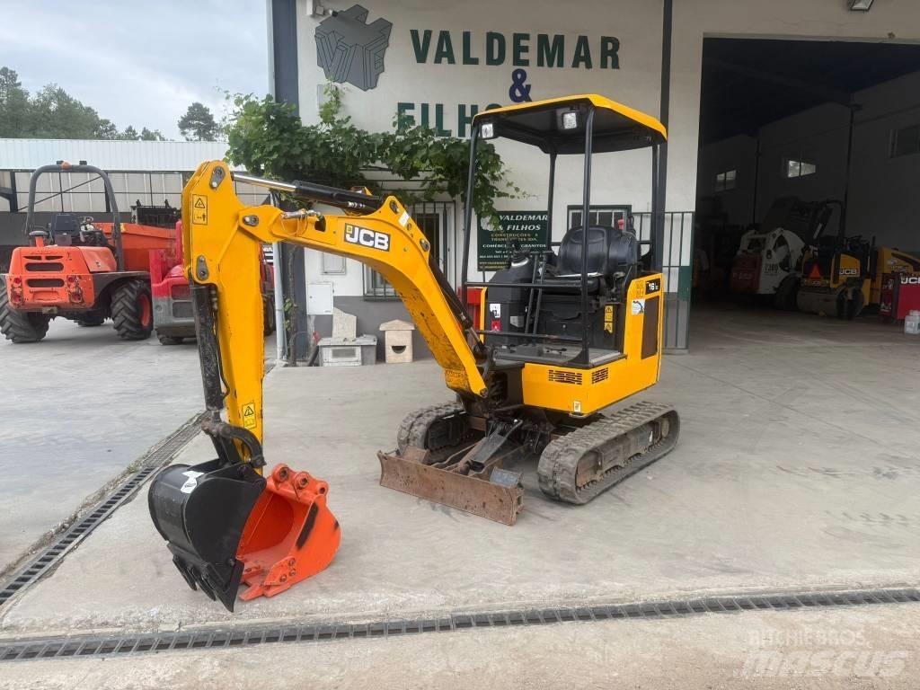 JCB 16 C-1, 904h Мини екскаватори < 7 т