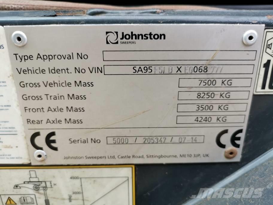 Johnston CX 400 Автоматични метачки с четки