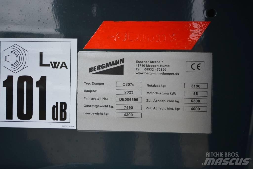 Bergmann C 807 s Дъмпери/моторни превозни средства