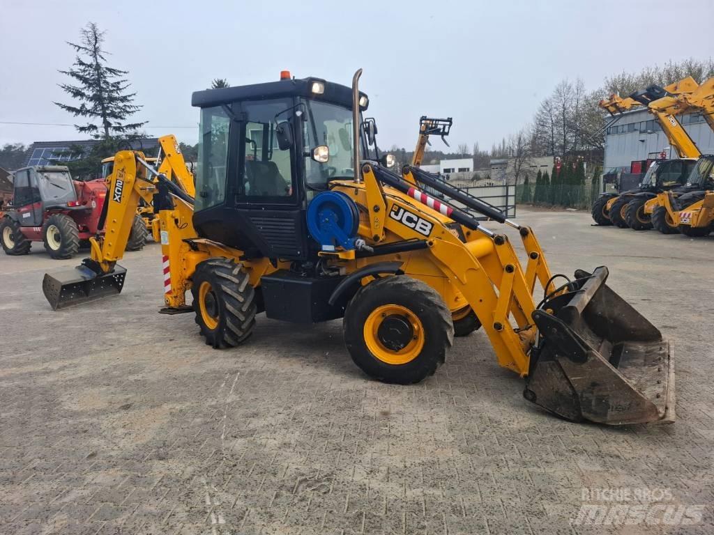 JCB 2 CX Товарач със заден ексватор