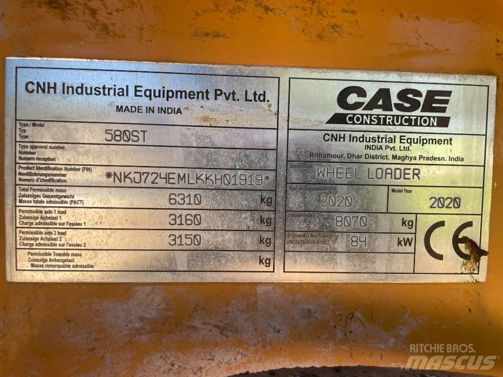 CASE 580 ST Товарач със заден ексватор