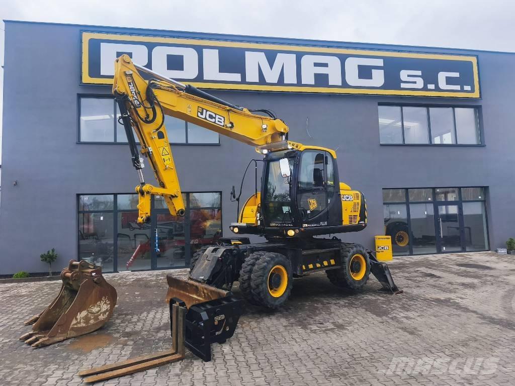JCB JS 145 W Колесни екскаватори