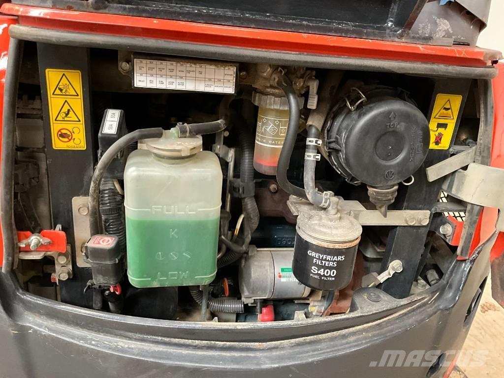 Kubota U 17-3 A Мини екскаватори < 7 т