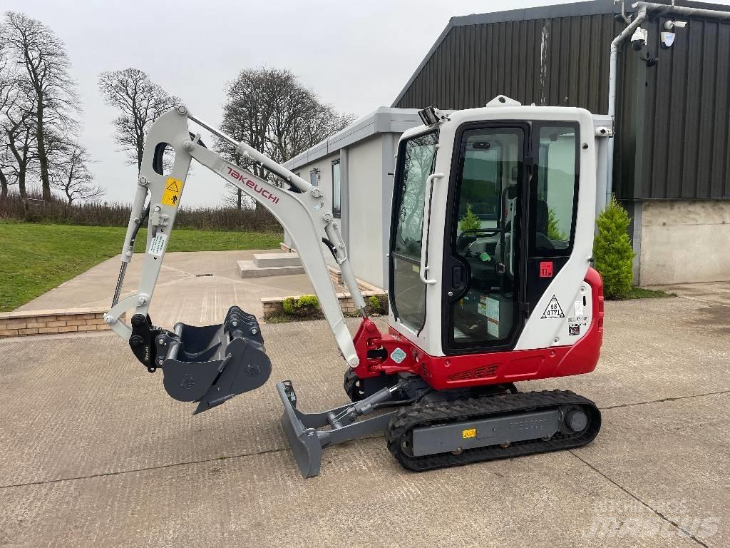 Takeuchi TB 216 Мини екскаватори < 7 т