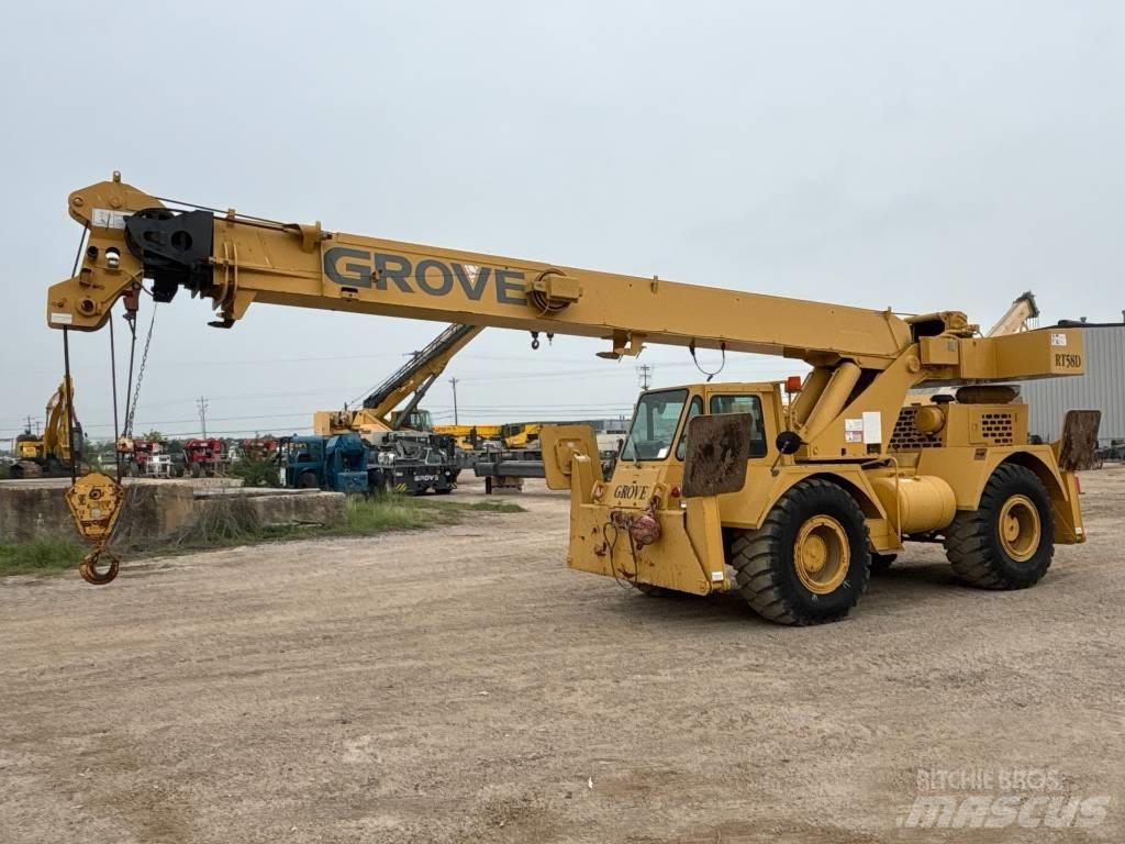 Grove RT 58 D Кранове за тежък терен