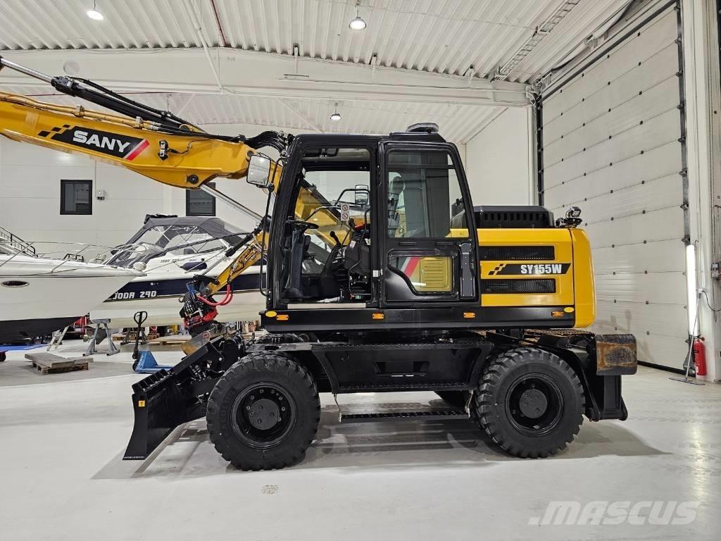 Sany SY 155 W Колесни екскаватори