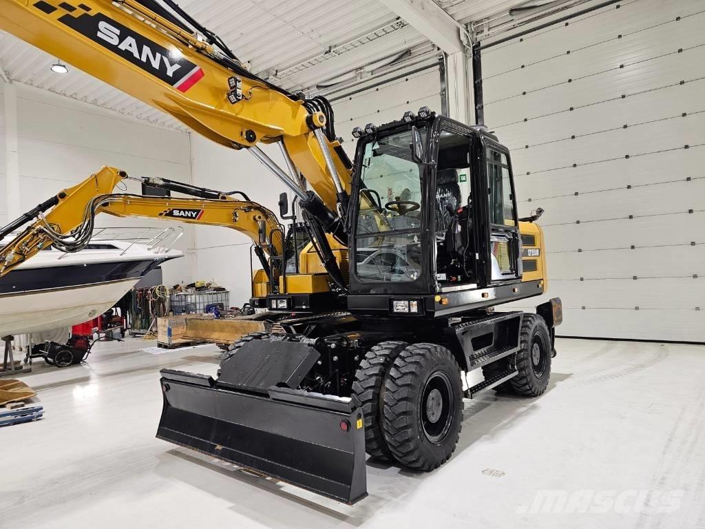 Sany SY 155 W Колесни екскаватори