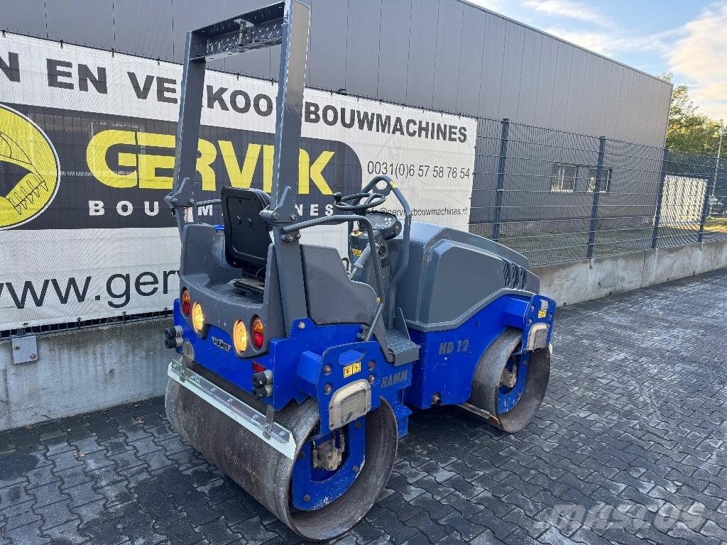 Hamm HD 12 VV Двойни барабанни ролки
